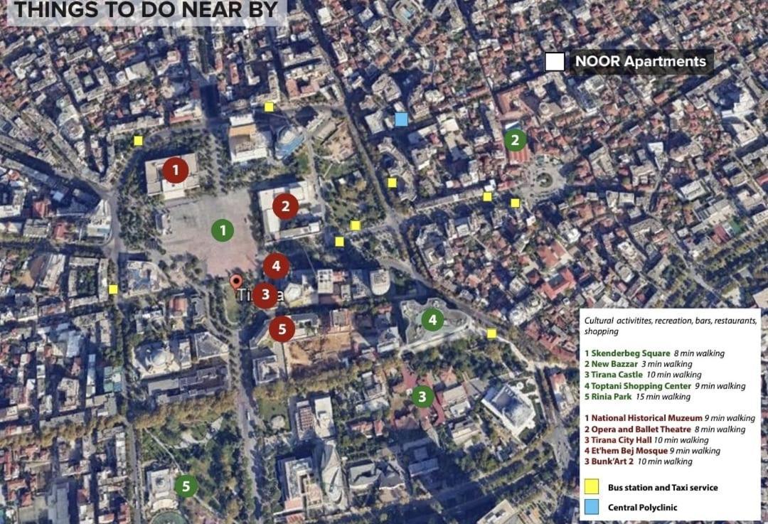 Noor Apartments Tirana Exterior foto